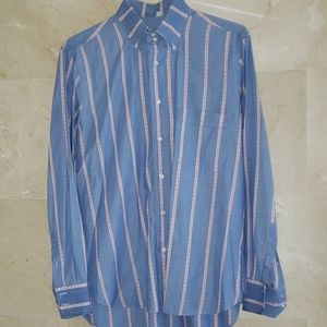 MEN'S ITALIAN EREDI PISANO BUTTON DOWN DRESS SHIRT $250